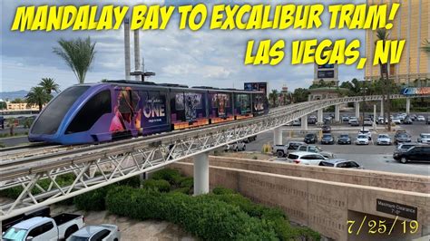 excalibur hotel tram|excalibur tram to mandalay bay.